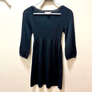 White House Black Market Sparkly Black Dress Size Medium